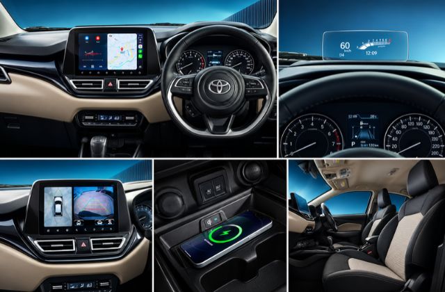 Toyota Glanza Facelift interior